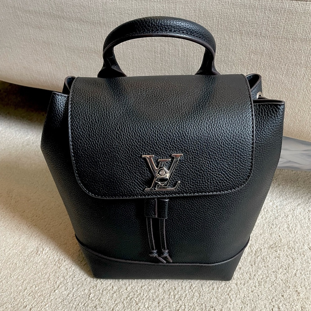 Louis Vuitton Lockme Go Soft Backpack- Black